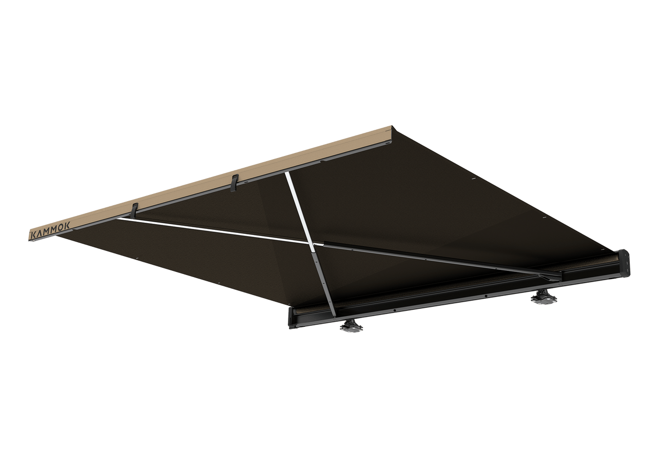 7ft Tan Crosswing Awning by Kammok