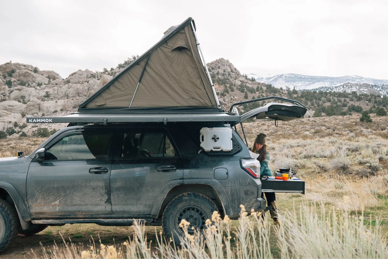 Kammok Crosswing out Camping on Vehicle - Kammok