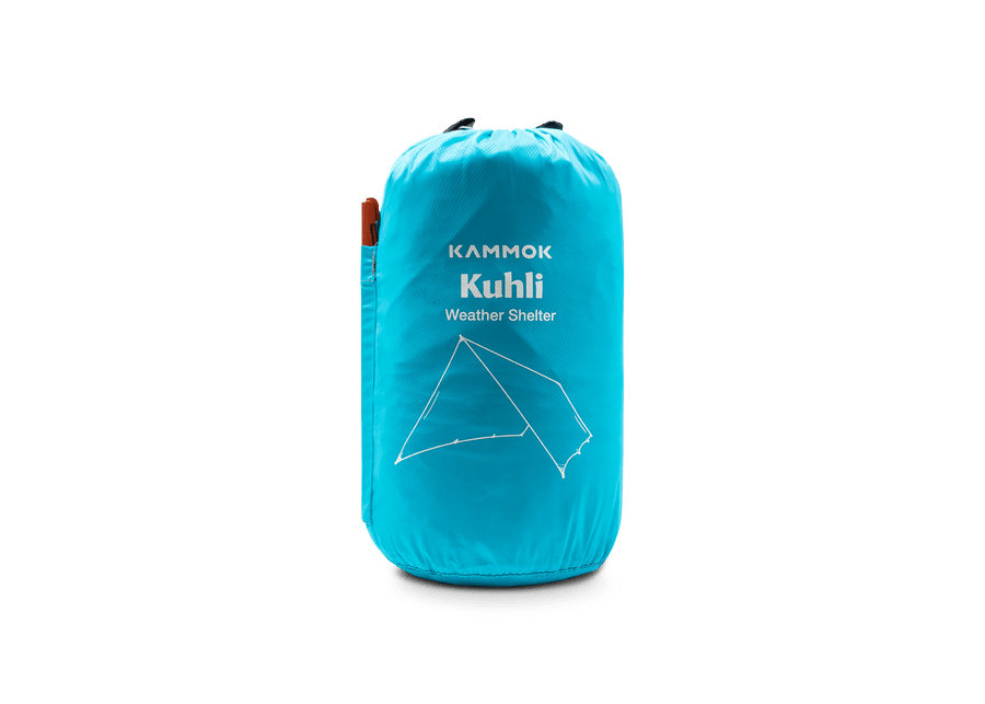 Studio Image of Kammok Weather Shelter Kuhli in Storage Bag