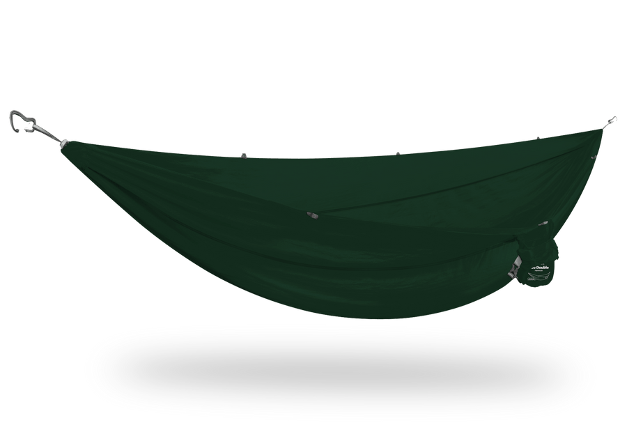 Studio Image of a Kammok Roo Double Pine Green