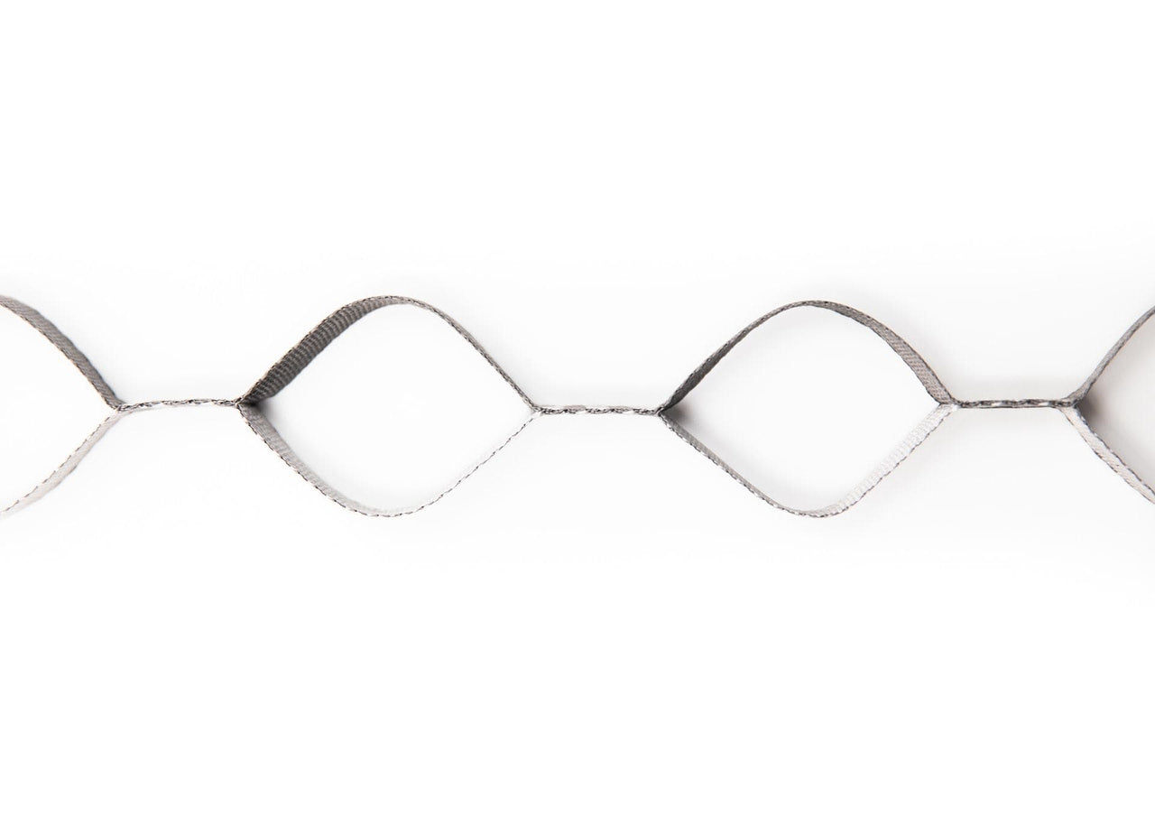 Close up of Kammok Suspension Python 10 UL Nanoweave technology.