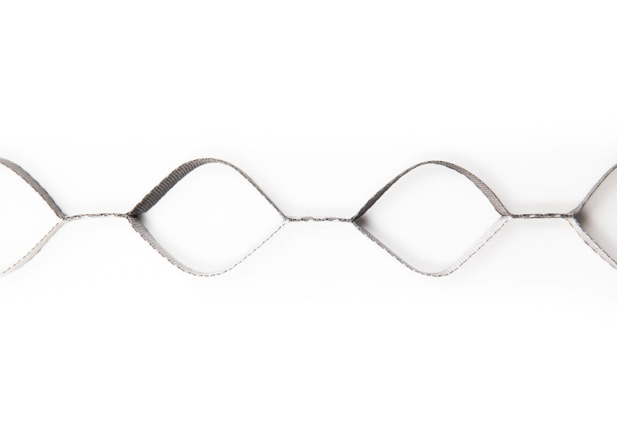 Close up of Kammok Suspension Python 10 UL Nanoweave technology.